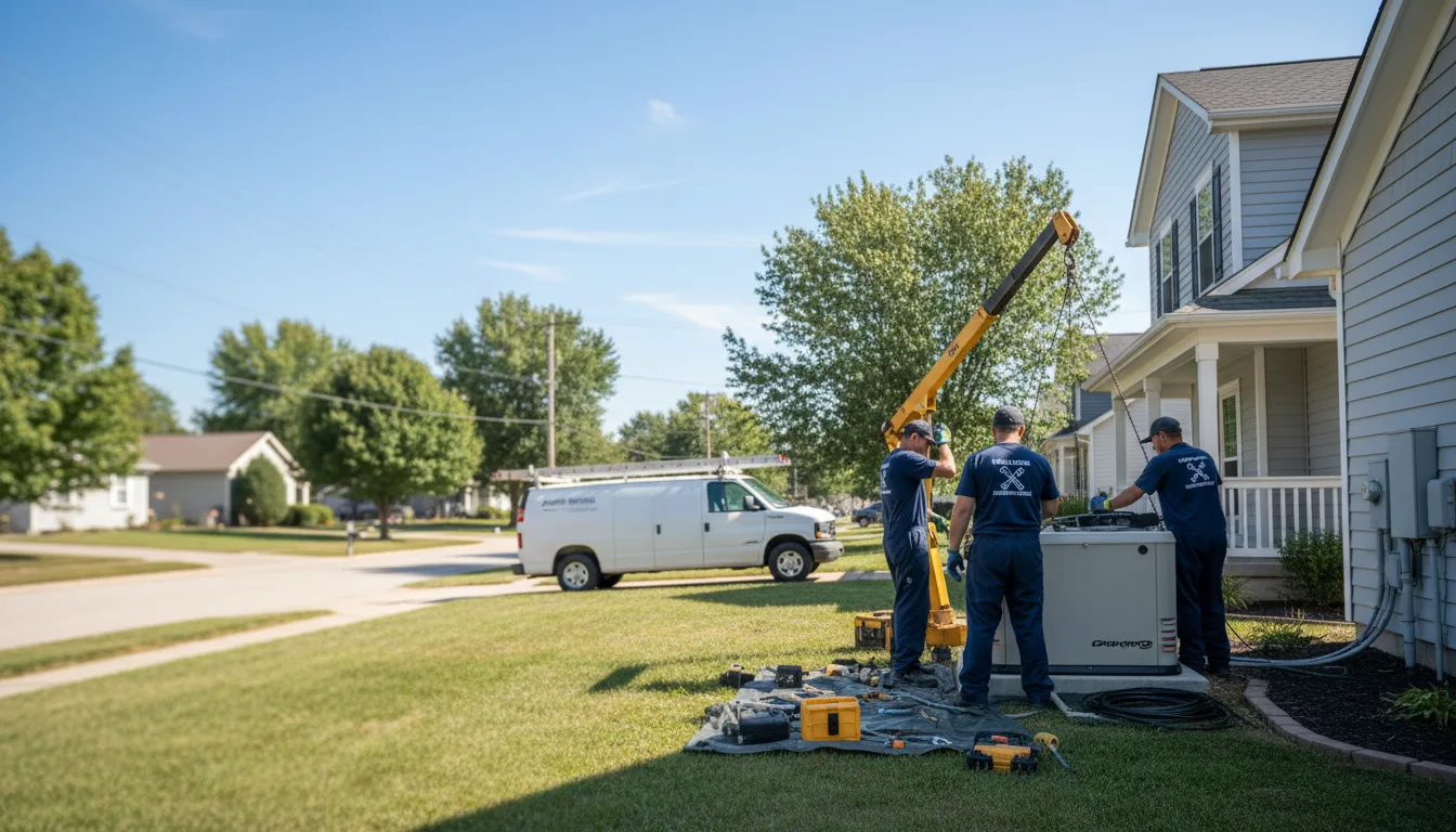 Generator Installation in Middlebourne, WV near me